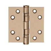 FORMANI Kogellagerscharnier | 76x76 | PVD Licht Brons | LBS7676 Rechte Hoeken