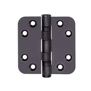 FORMANI Kogellagerscharnier | 76x76 | PVD Gun Metal | LBSA7676 Afgeronde Hoeken