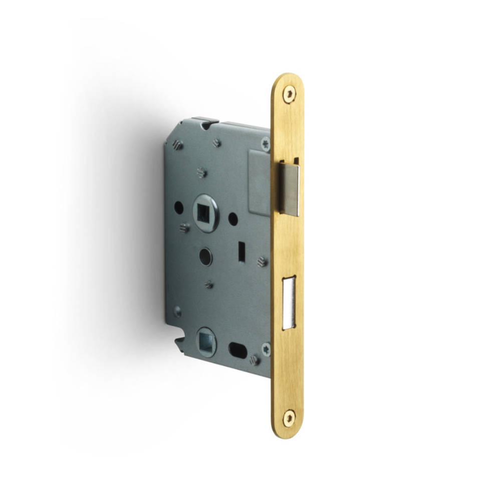 Formani BASICS LBLA-W63x8 deurslot toilet afgerond mat goud