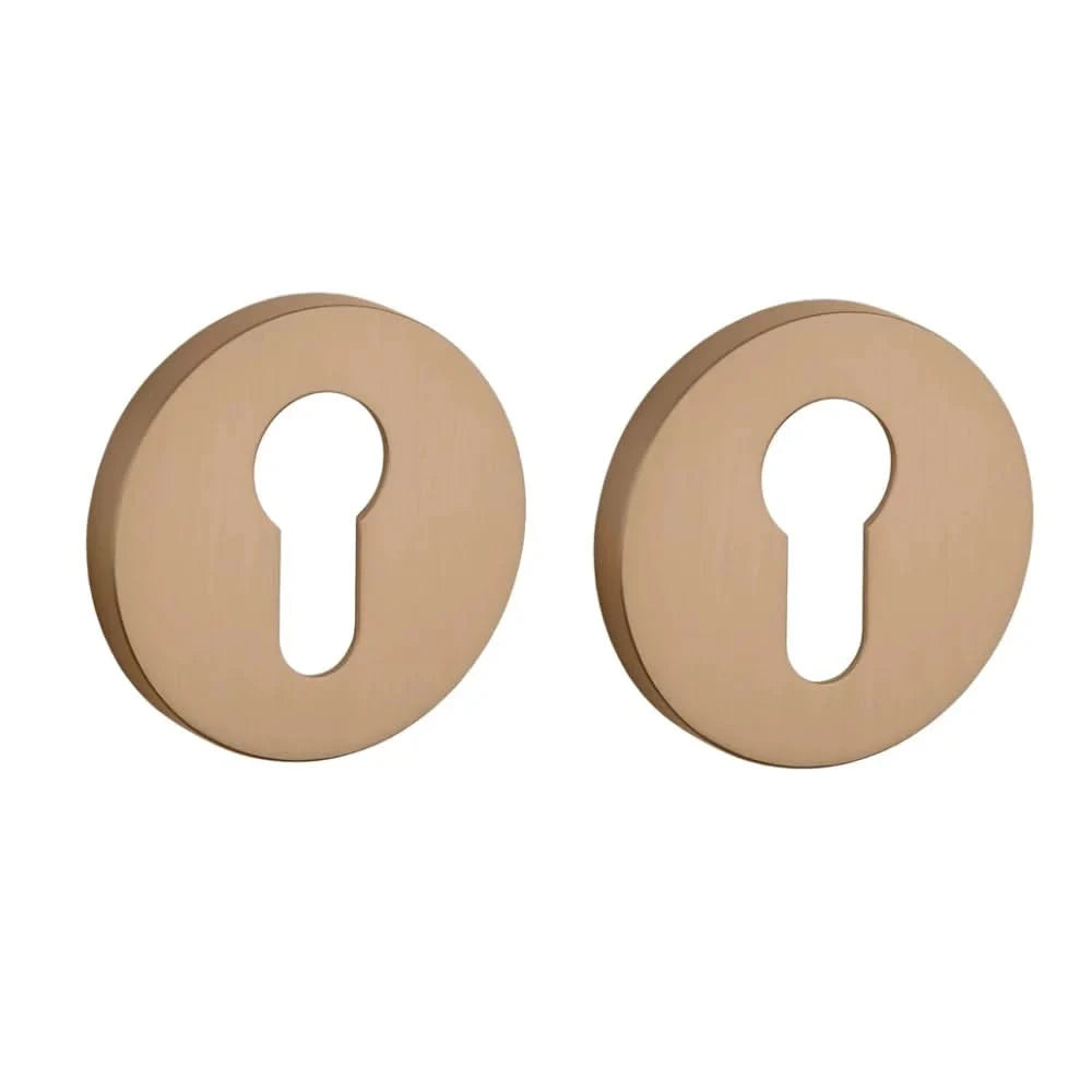 STILE | Cilinderrozetten | 53x7mm | Licht brons