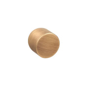 NUDA Deurknop Lui Brushed Goud op minimalistisch rozet