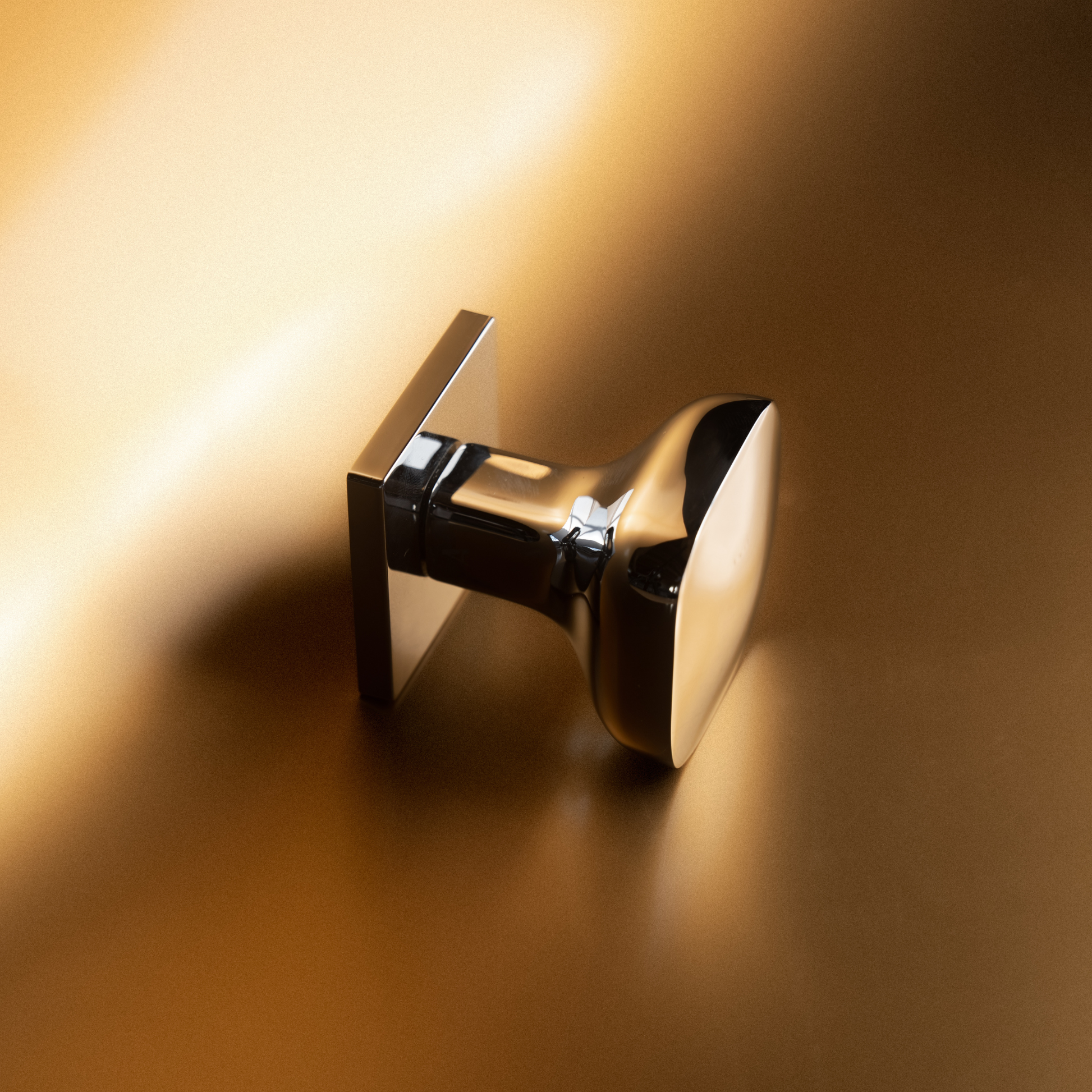 Aprile deurknop Querca Chroom gepolijst – vast - Deurbeslag-expert