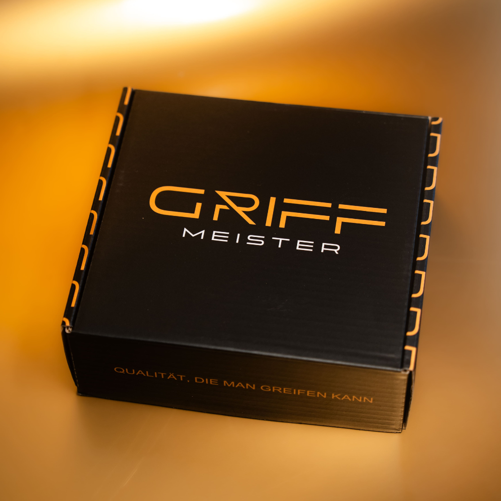 Griff Meister | Deurkruk Fenestra | 53mm ronde rozet | 6mm dik | Brons - Deurbeslag-expert