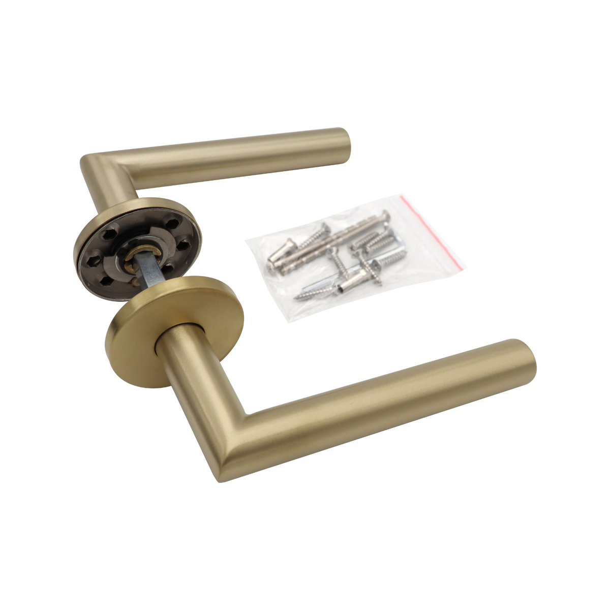 Griff Meister deurkruk Cornisa Champagne PVD – sfeerbeeld