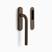 Formani | LB231 | BASICS | Massief | Hefschuifdeurbeslag kruk/kom | Brons