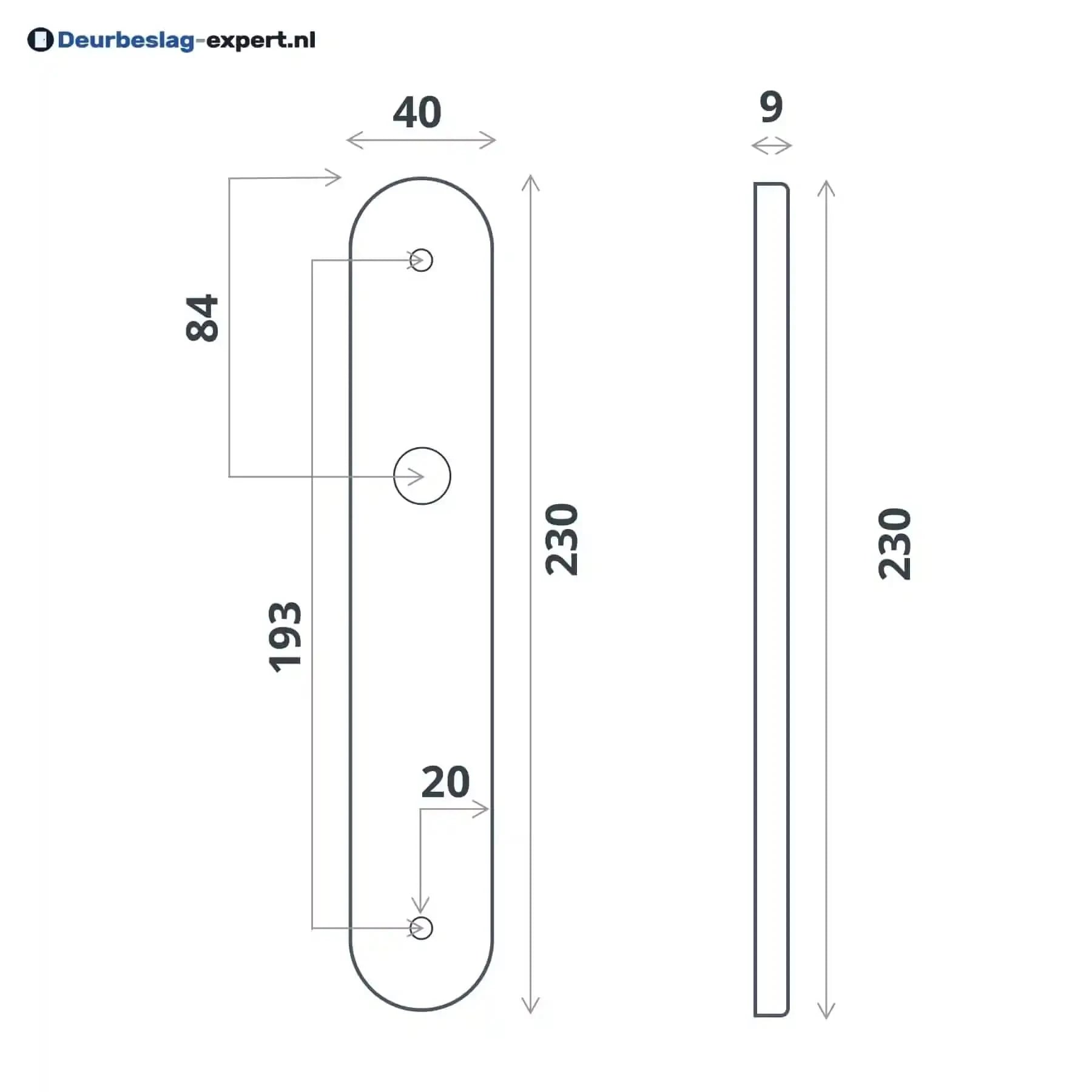 Ovaal Schroef Blind Aluminium