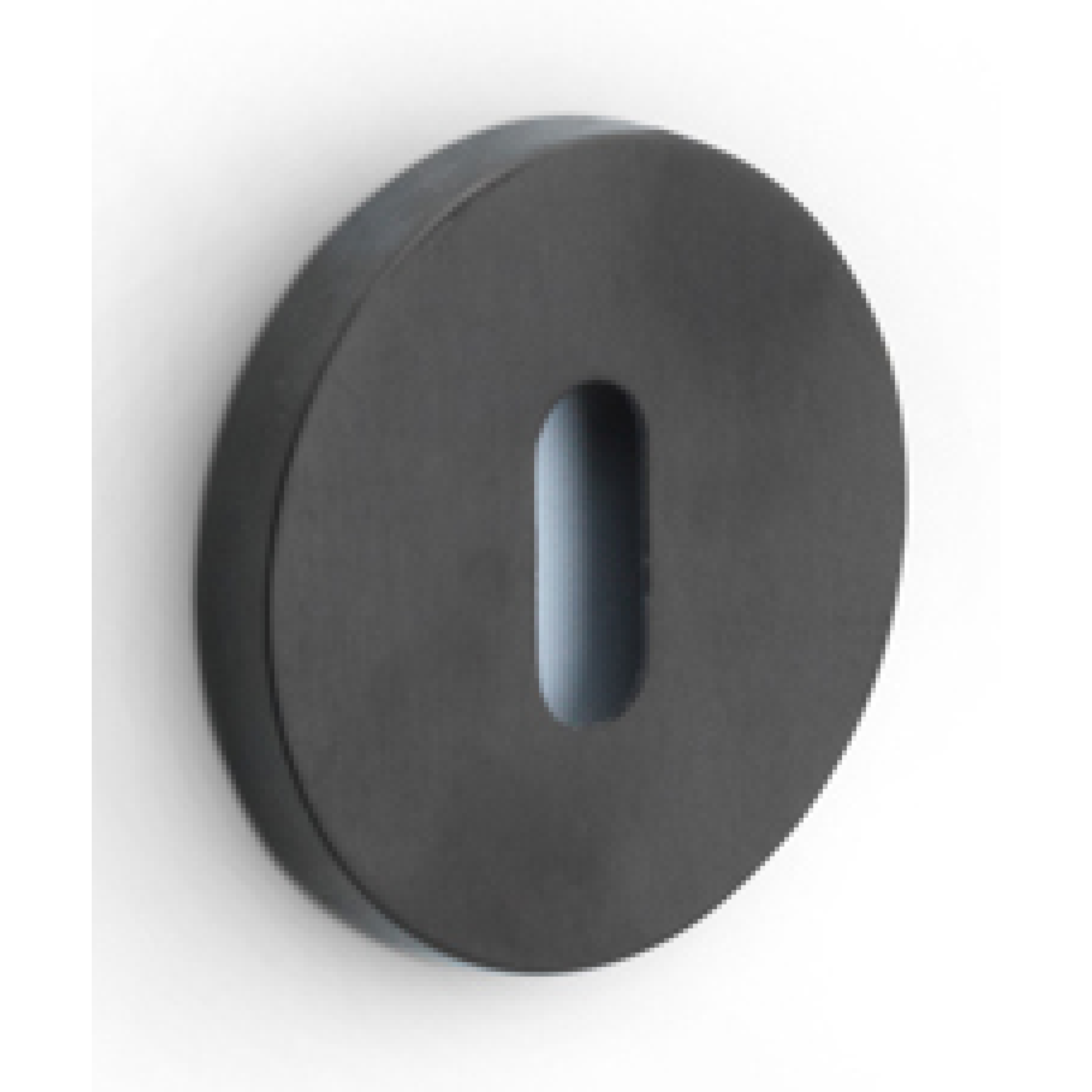 Formani | Sleutelplaatje | PBIN53 | 53mm | PVD mat zwart