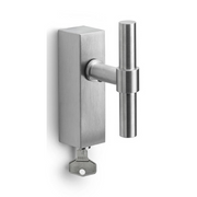 Formani PBT15-DKLOCK draaikiepgarnituur afsluitbaar mat roestvast staal rechts/ links draaiend