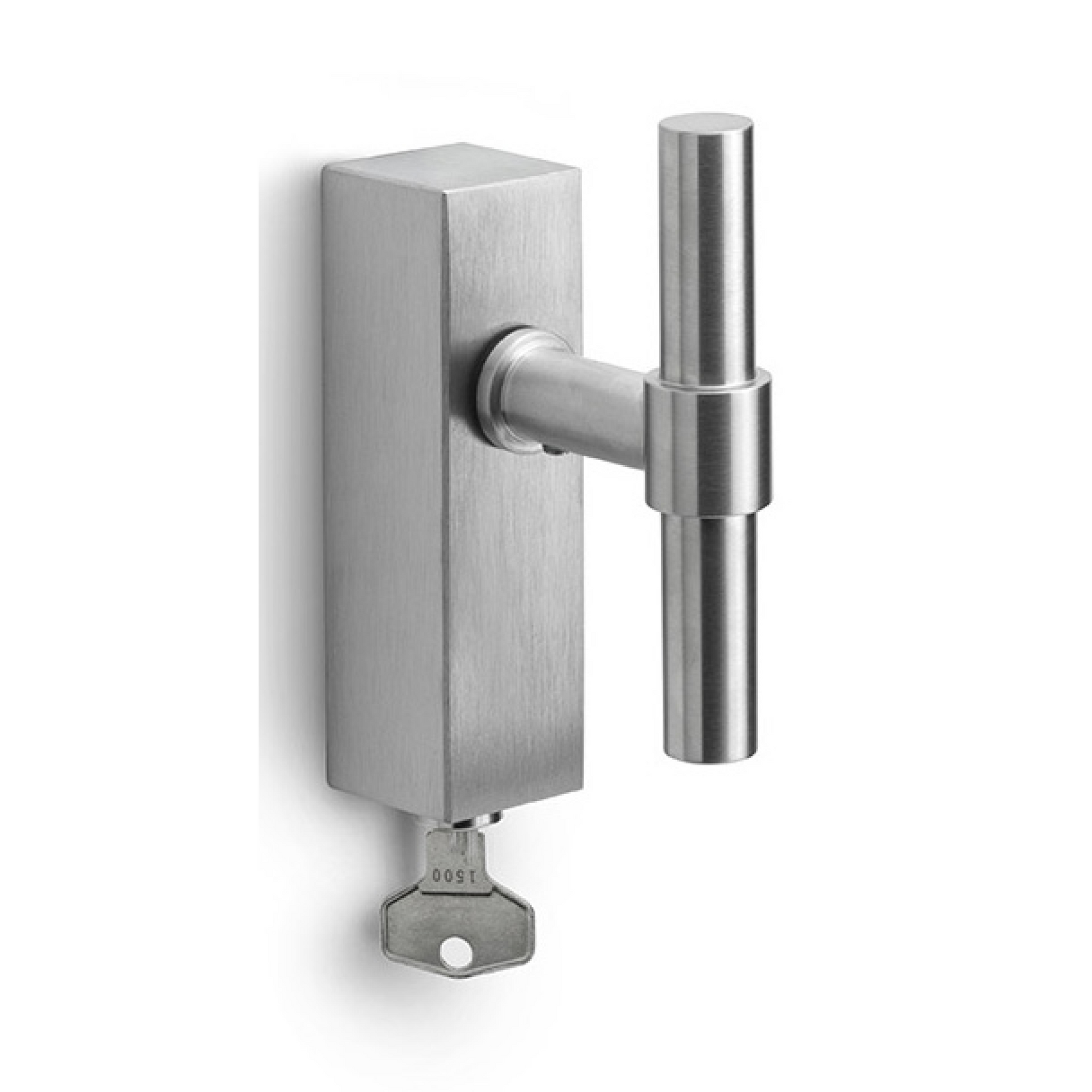 Formani PBT15-DKLOCK draaikiepgarnituur afsluitbaar mat roestvast staal rechts/ links draaiend