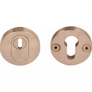 Formani | PBVEIL-KT | massief veiligheidscilinderrozet met kerntrekbeveiliging | SKG*** | PVD licht brons