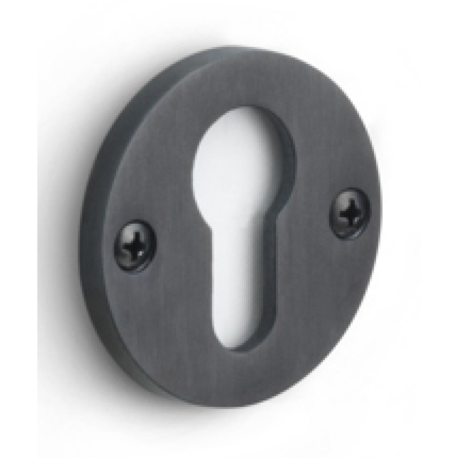 Formani | Cilinderrozet | PBY50 | Rond | PVD mat zwart