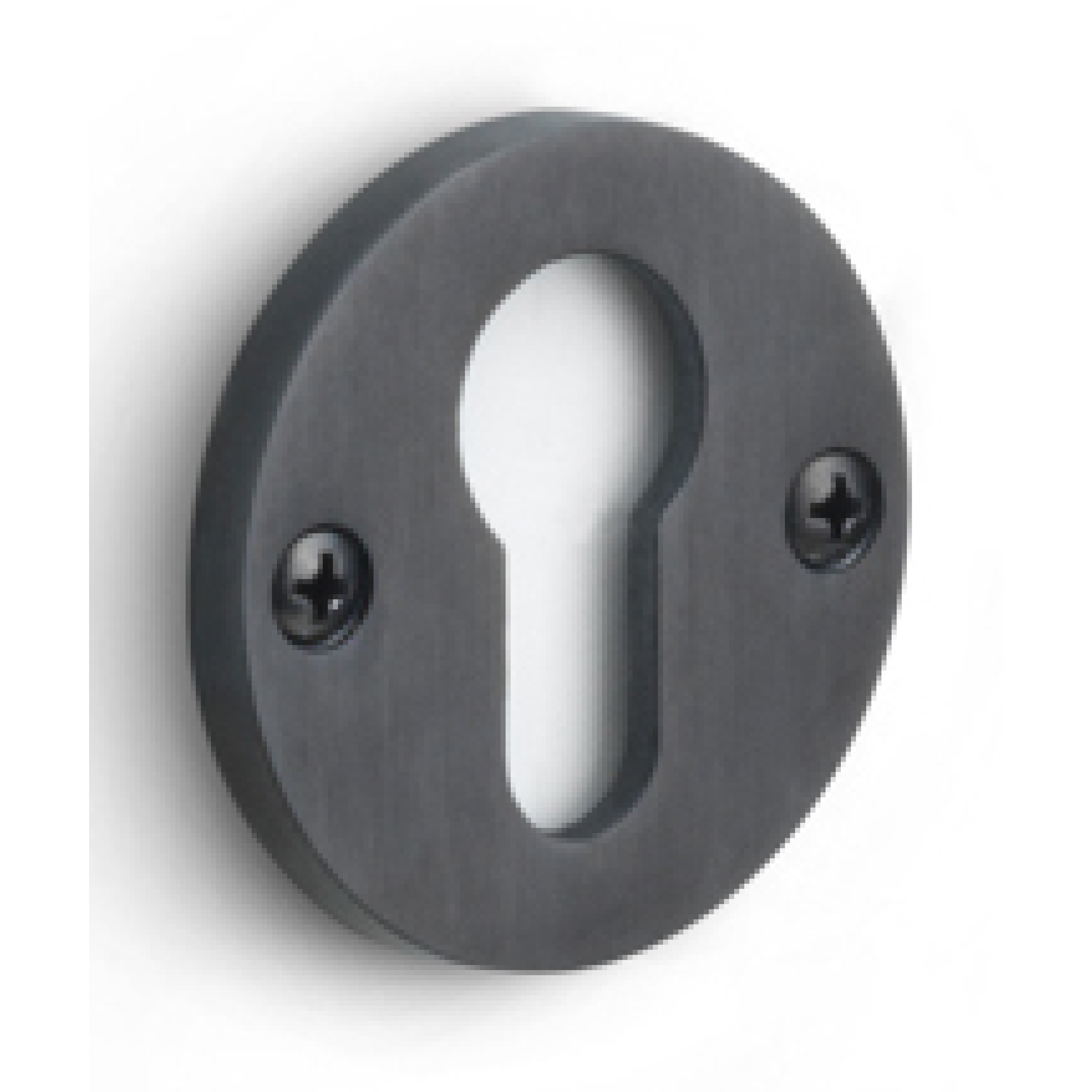 Formani | Cilinderrozet | PBY50 | Rond | PVD mat zwart