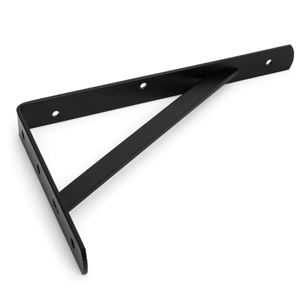 DX - Plankdrager BEAM / met schoor / 205x295 mm / staal zwart - Deurbeslag-expert