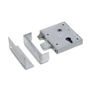 Poortslot 55 65 DS PZ met dagschoot voor profielcilinder