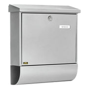 Burg-Wächter | Brievenbus | Wandbrievenbus Set Vario | Zilver