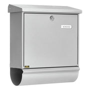 Burg-Wächter | Brievenbus | Wandbrievenbus Comfort-Set | Zilver