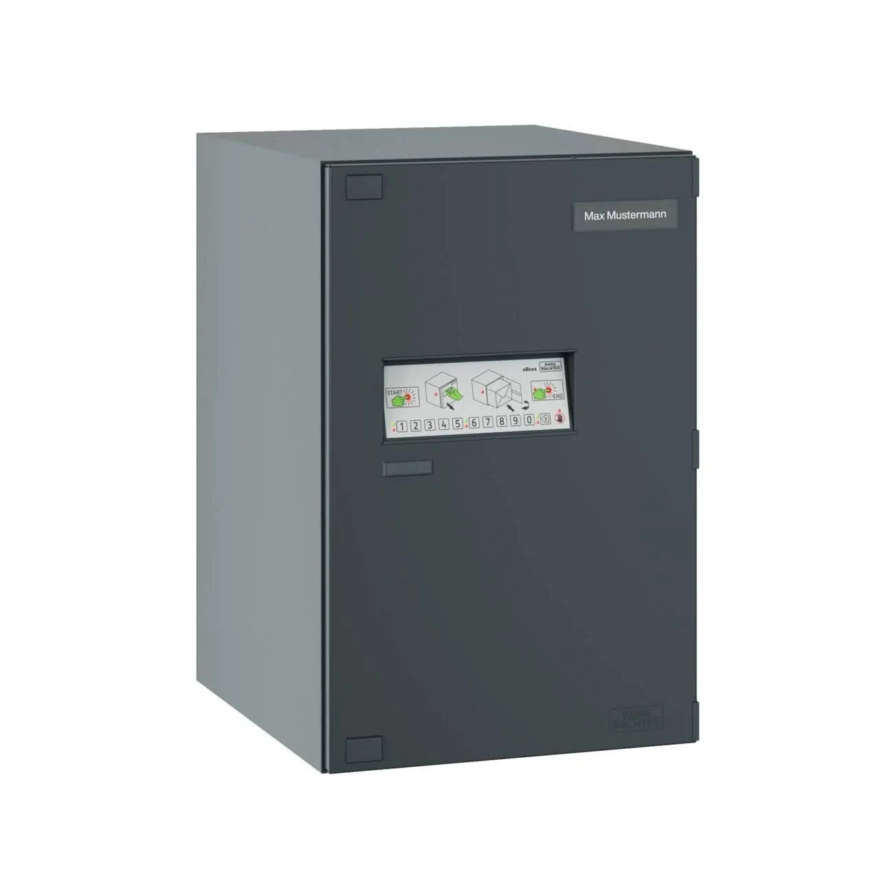 Burg-Wächter | Brievenbus | Pakketbrievenbus eBoxx EASY+ E 635 | Antraciet