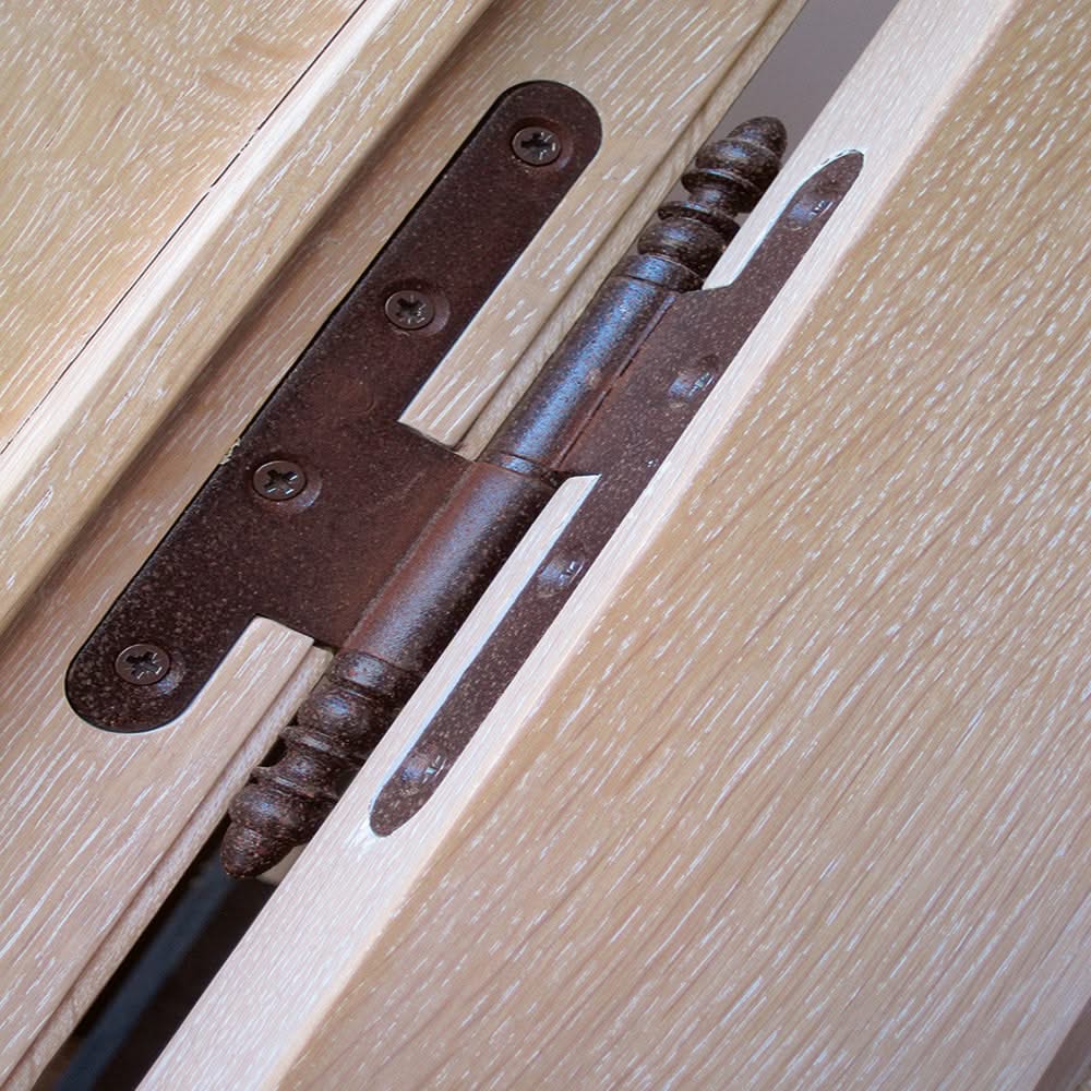 HDD Pro Vaaskop Paumelle 3.5X80X140 Roest Links - Deurbeslag-expert