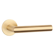 STERK Deurkrukken OVAL 1750 ultra dun 3mm mat Goud