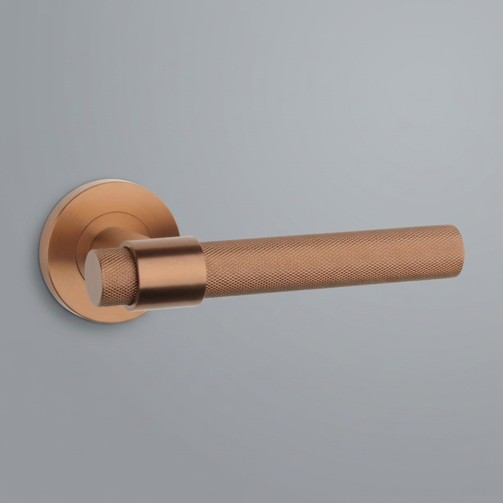 STERK Koper PVD deurkrukken OVAL 1743 pro 8mm