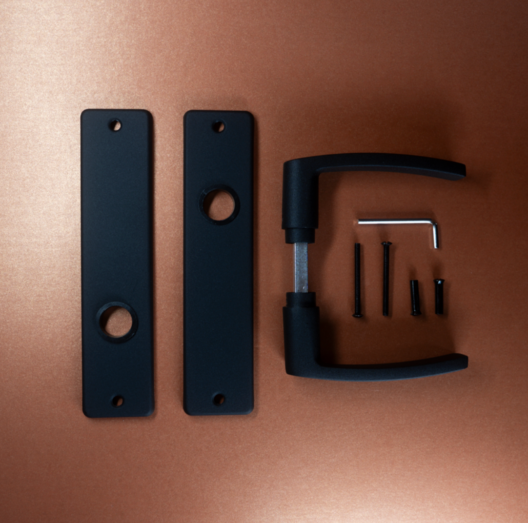 AXA Edge deurkruk Blok zwart voor binnendeur - productdetail