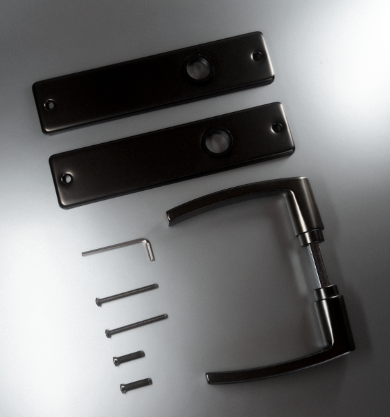 AXA Edge kruk Blok Gun Metal antraciet grijs – productweergave