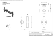 Formani | Deurkruk | Formani | FVT85/40 | Gepolijst Roestvast Staal