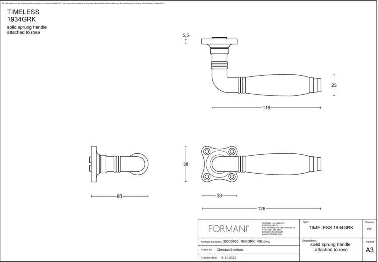Formani | Deurkruk | Formani | 1934GRK | Mat Zwart