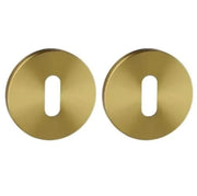 Artitec sleutelplaatjes ø52x6mm Permafix PVD Goud - Deurbeslag-expert