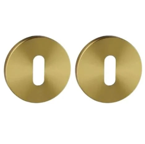 Artitec sleutelplaatjes ø52x6mm Permafix PVD Goud - Deurbeslag-expert