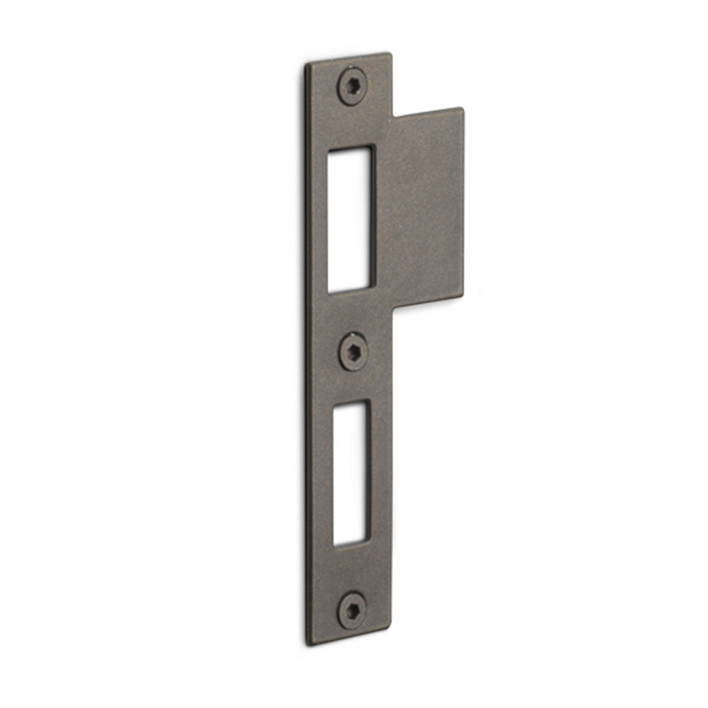 Rechthoekige sluitplaat voor dag- en nachtschoot Brons | LBSPNYW - Deurbeslag-expert