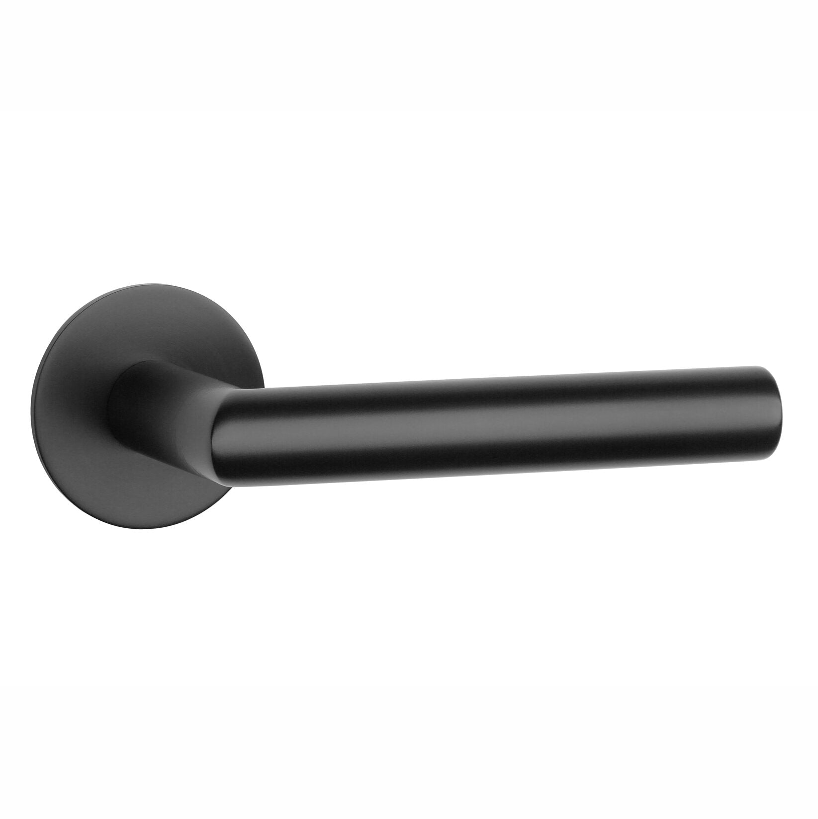 STERK Zwarte deurkrukken OVAL 1750 ultra dun 3mm