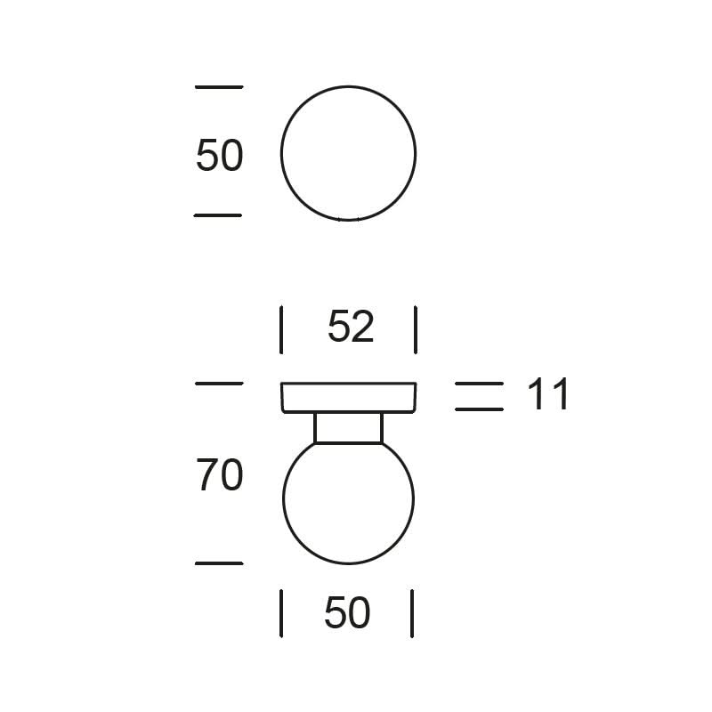 Hardbrass Roestvrijstalen Voordeurset Rond Zwart met Sfera & Briefplaat SKG3 - Deurbeslag-expert
