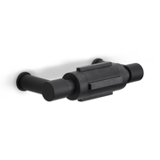 Formani | ONE | PB200 | Toiletrolhouder | Mat Zwart - Deurbeslag-expert