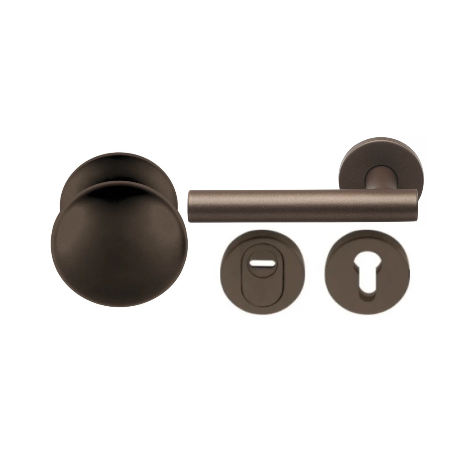 Formani | Voordeurset | knop/kruk | Brons LB7-19 | SKG3