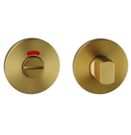 Artitec WC-sluiting Permafix Ø52x6mm voor deurdikte 47-60mm PVD Goud - Deurbeslag-expert