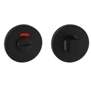 Artitec WC-sluiting Permafix Ø52x6mm voor deurdikte 47-60mm PVD Zwart - Deurbeslag-expert
