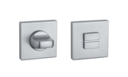 Aprile | Premium WC garnituur rozet | 52x52x7mm | Chroom mat