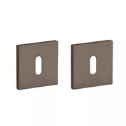 aprile paar aprile sleutelplaatjes 53x53x7mm bruin