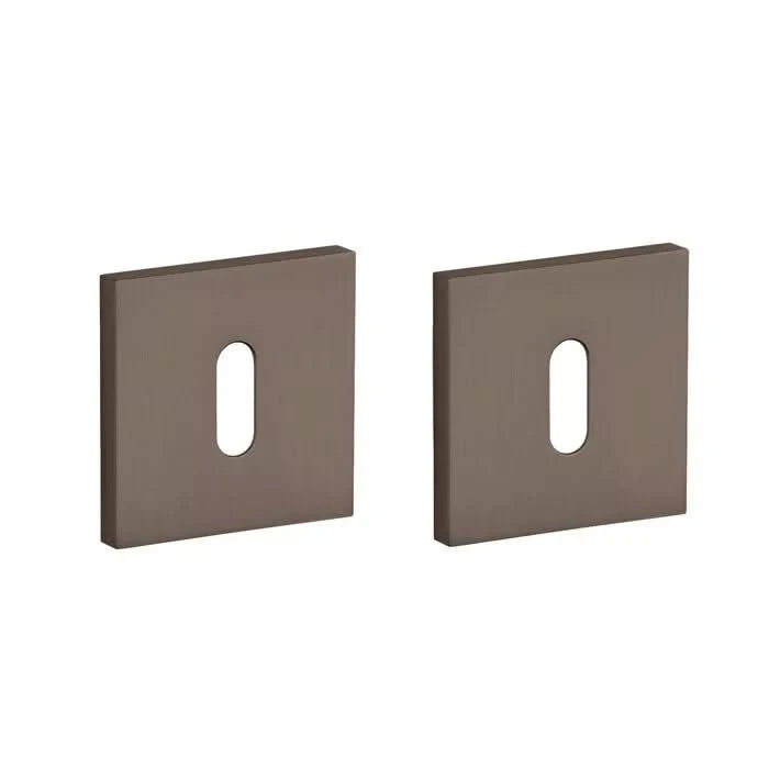 aprile paar aprile sleutelplaatjes 53x53x7mm bruin