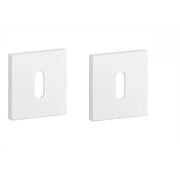 Aprile Comfort Vierkant Sleutelrozet 53x53x7mm Wit Rozetten - Deurbeslag-expert