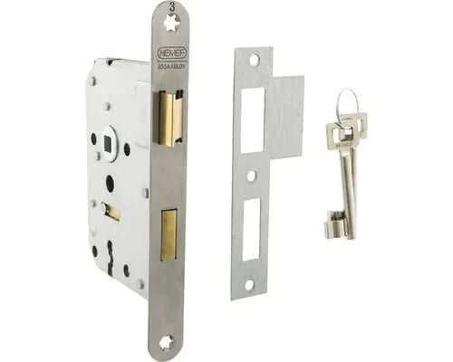 Nemef Klavier dag- en nachtslot 1266/17 rvs SL55