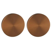 Artitec blinde plaatjes ø52x6mm Permafix PVD Brons - Deurbeslag-expert