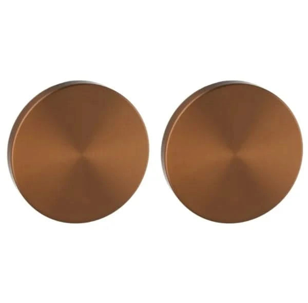 Artitec blinde plaatjes ø52x6mm Permafix PVD Brons - Deurbeslag-expert