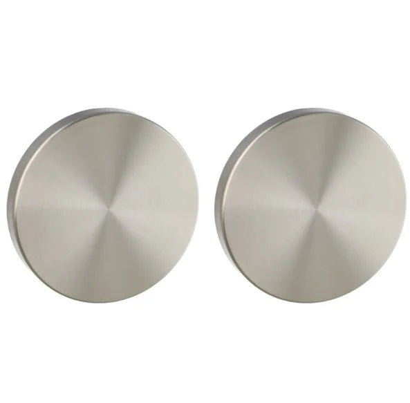 Artitec blinde plaatjes ø52x6mm Permafix RVS mat - Deurbeslag-expert