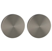 Artitec blinde plaatjes ø52x6mm Permafix PVD antraciet - Deurbeslag-expert