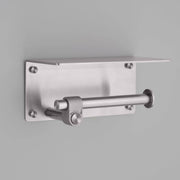 buster + punch cast | toiletrolhouder met plank | steel