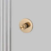 buster + punch cast | thumbturn-/wc-slot | brass
