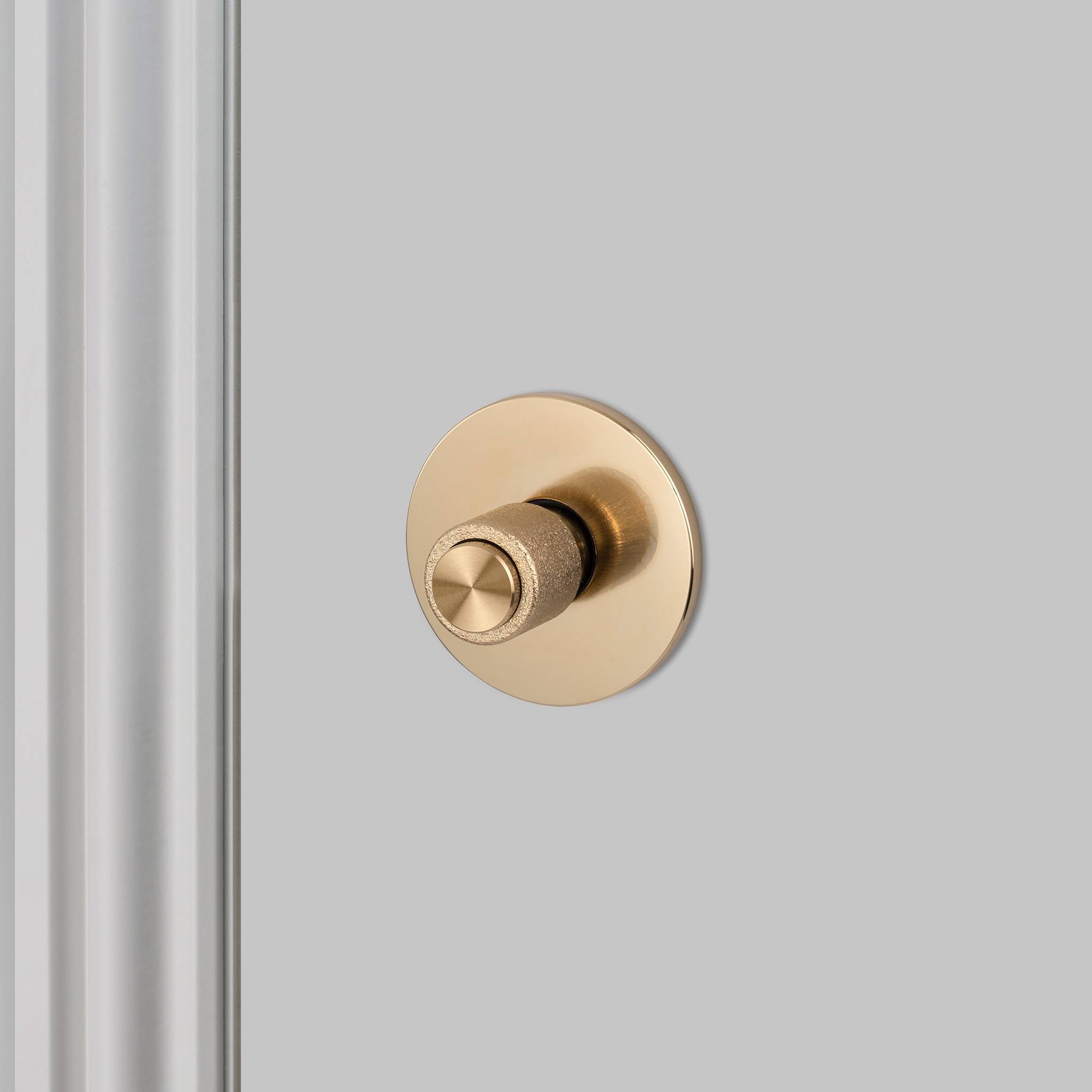 buster + punch cast | thumbturn-/wc-slot | brass