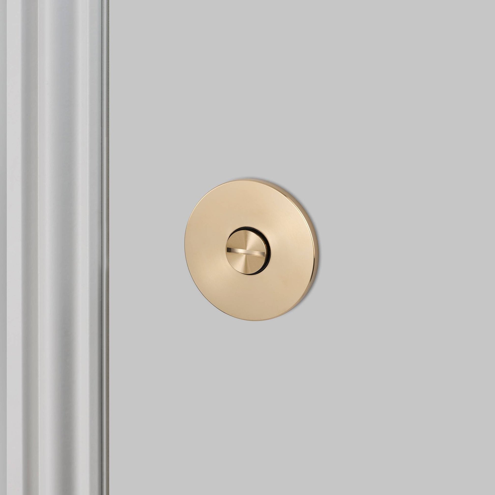 buster + punch cast | thumbturn-/wc-slot | brass